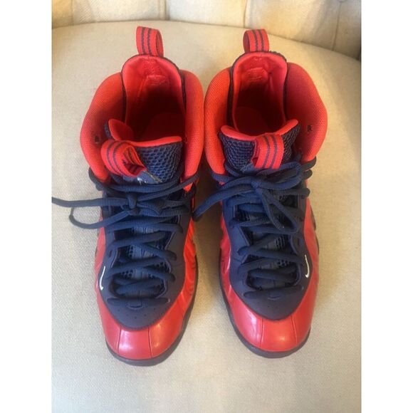 Nike Little Posite Pro (GS) "USA" CZ2520-600 Youth Size 4.5‎ Pristine! No flaws! - Picture 3 of 10